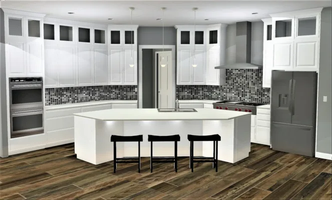 3D Detailed Interior – Updated