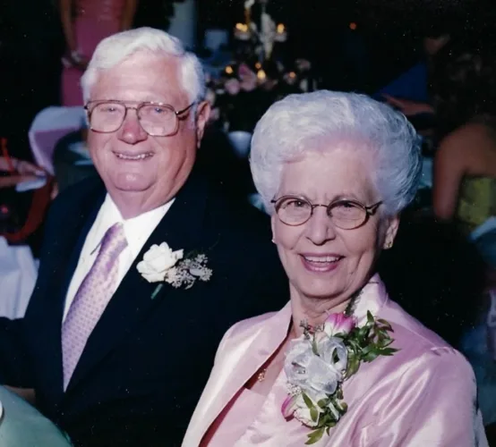 Walter and Evelyn Thielemann founders of Thielmann Homes.